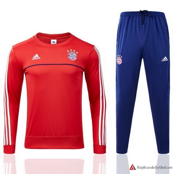 Chandal Bayern Munich Niño 2017-2018 Rojo Azul